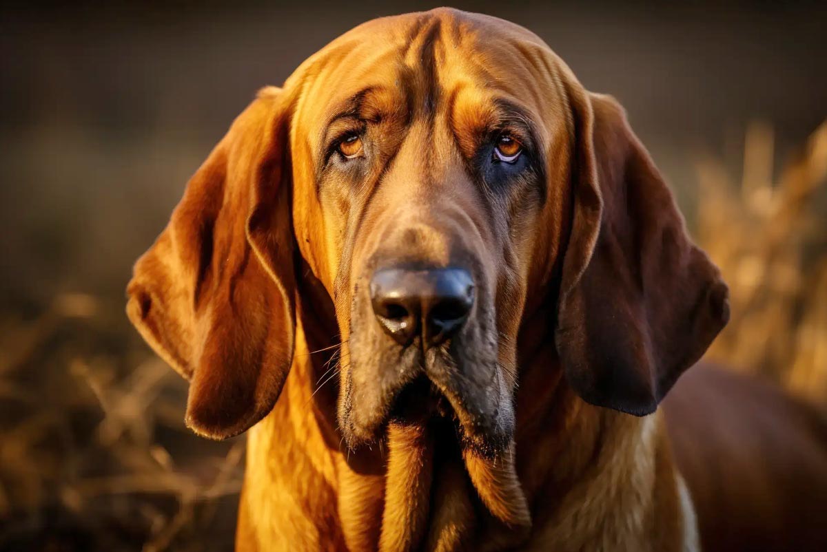 Wrinkled Dog: Meet the Charming Bloodhound