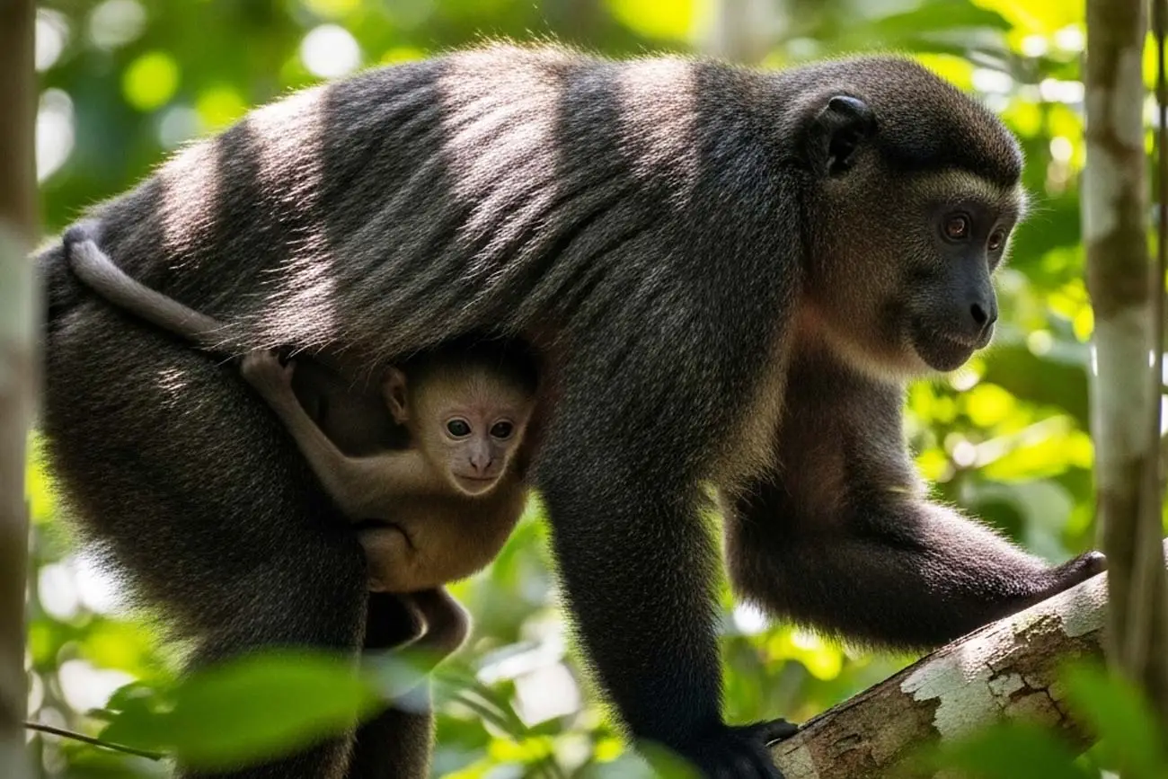Muriqui-do-norte: conheça o maior primata do Brasil