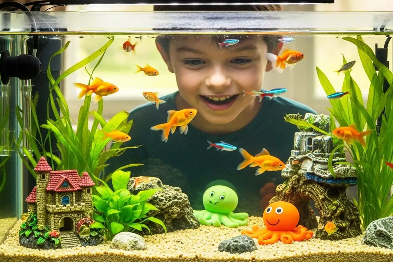 Como montar um aquário infantil: Dicas práticas para iniciantes