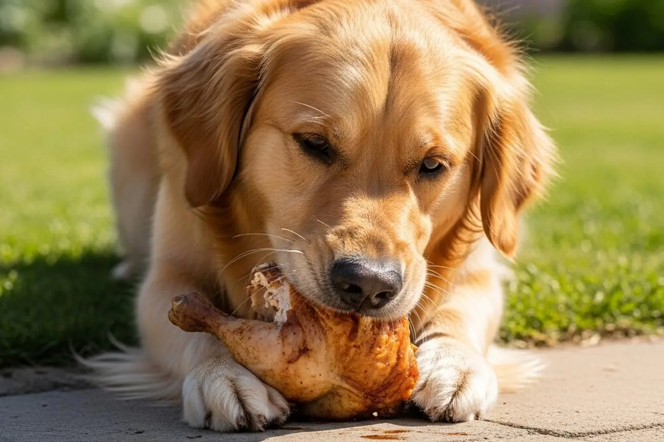 Cachorro pode comer frango? Saiba dos riscos e benefícios