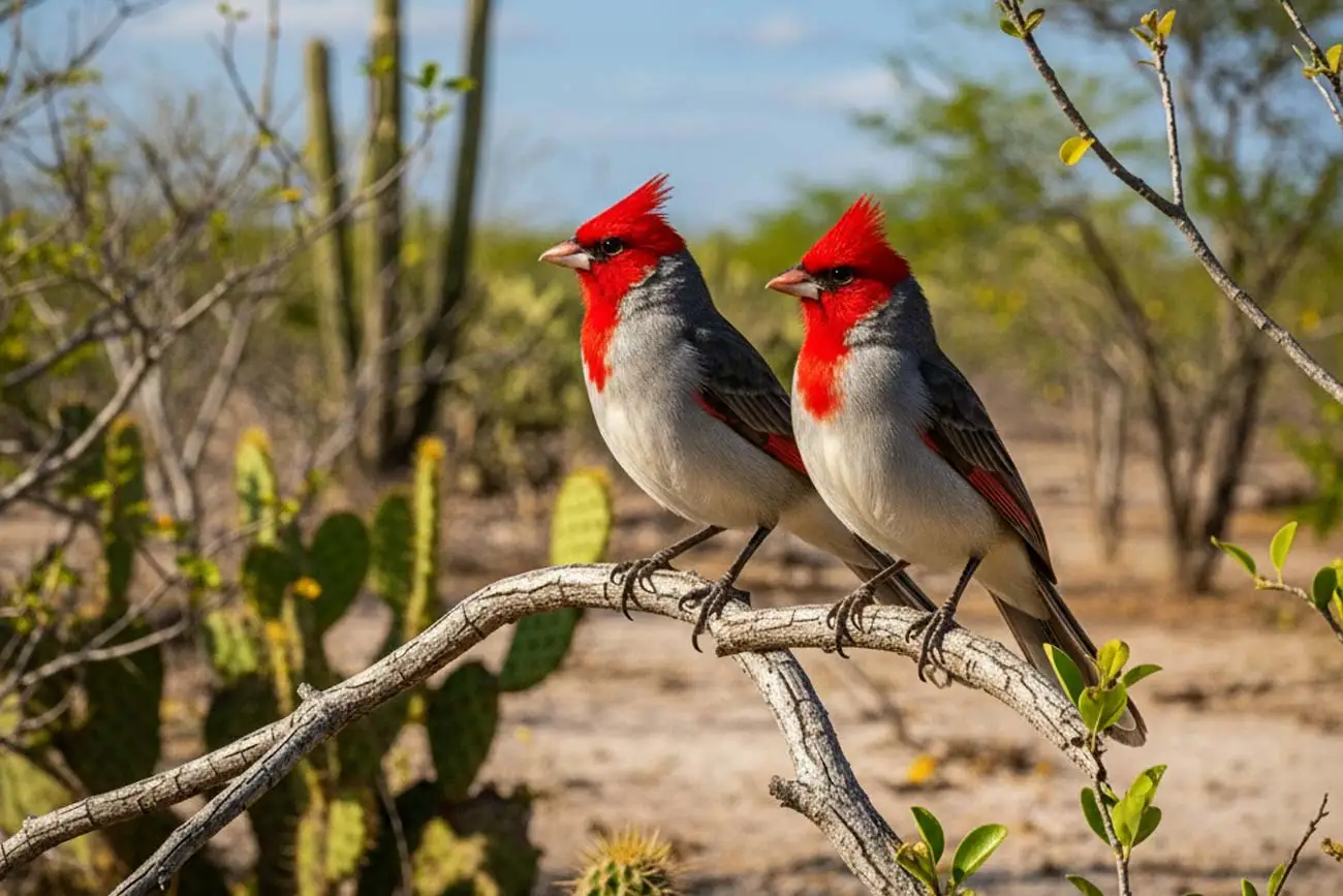 Cabeça-vermelha: o forte pássaro do nordeste brasileiro