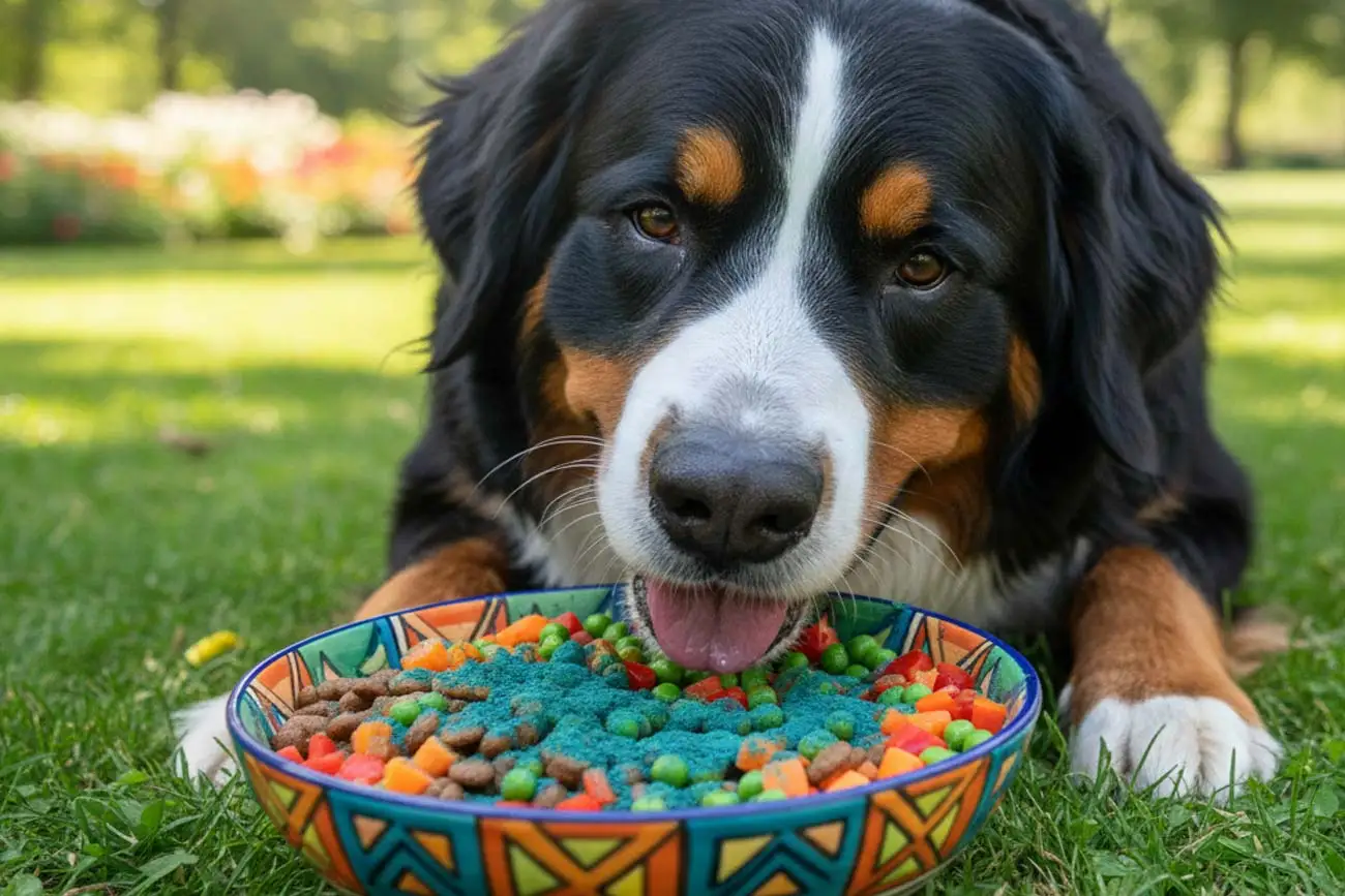 Espirulina: misturas caseiras com ração e vegetais