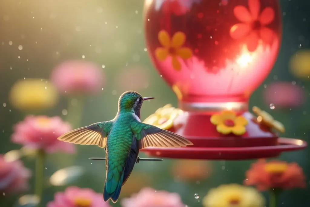 Bebedouro para beija-flor: o encanto que transforma seu jardim